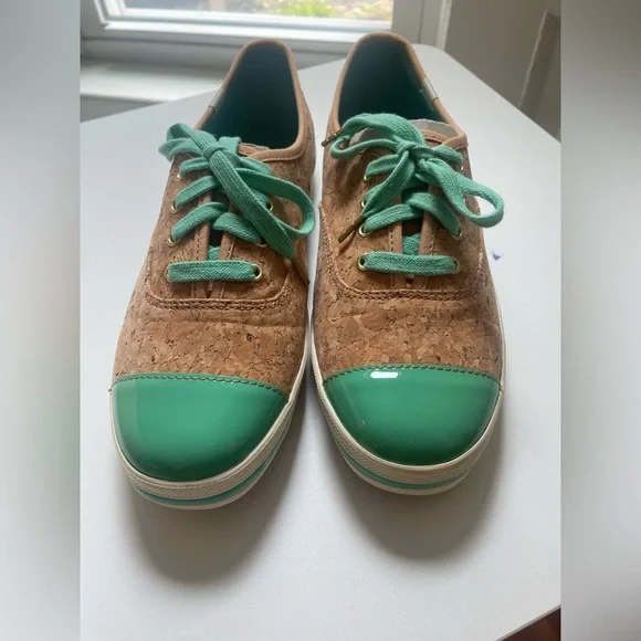 Kate Spade Corkie Sneakers Size 7 1/2 - Picture 3 of 7